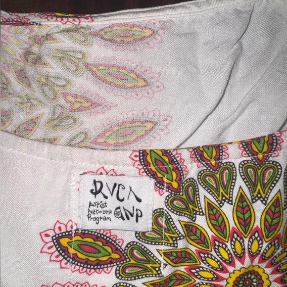 RVCA Kelsey Brookes ANP Serotonin Sun Dress Cloud NWOT Women’s Size Small - Picture 8 of 10